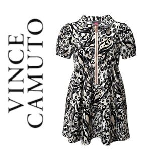 Cotton Girls Dress Animal Print NWT Vince Camuto Size 3T